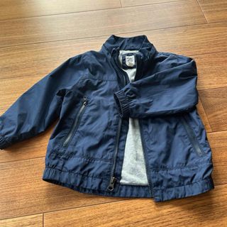 ギャップ(GAP)のGAP ウインドブレーカー　90サイズ　ネイビー　防寒　アウター(ジャケット/上着)