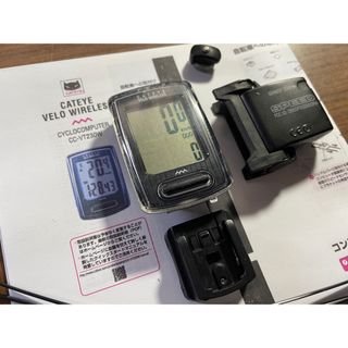 キャットアイ(CATEYE)のCateye シンプル機能ワイヤレスサイコン Velo Wireless  (パーツ)