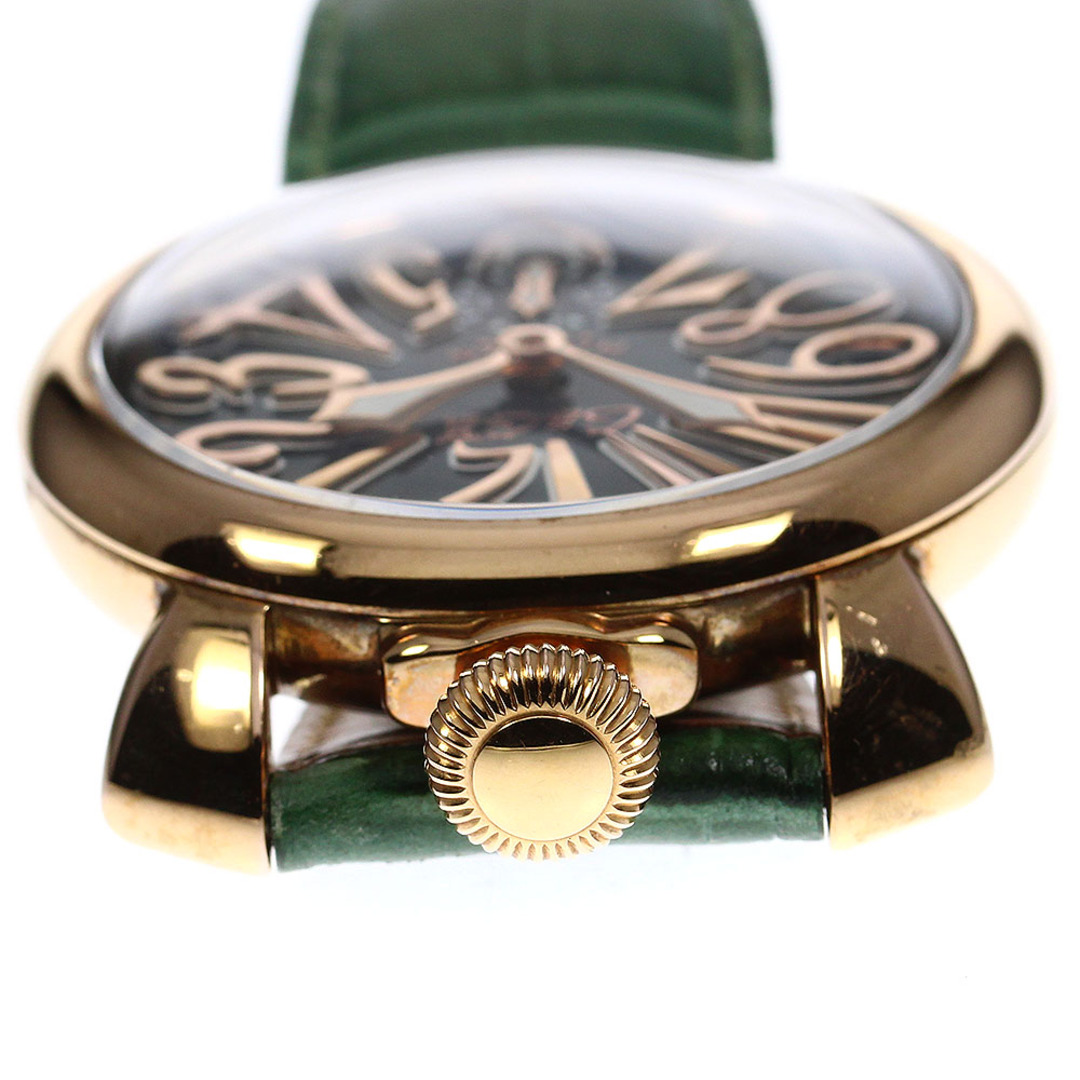 GaGa MILANO(ガガミラノ)のガガミラノ GaGa MILANO 5011.04S マヌアーレ48 手巻き メンズ _790344 メンズの時計(腕時計(アナログ))の商品写真