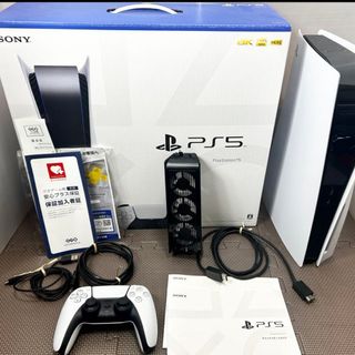 プレイステーション(PlayStation)のPS5 CFI-1200A ディスクドライブ搭載型 ゲオ安心プラス保証 (家庭用ゲーム機本体)