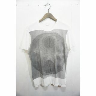 新品 M ジルサンダー プラス ロゴ パッチ タグ ラベル Tシャツ 白ホワイトサイズ