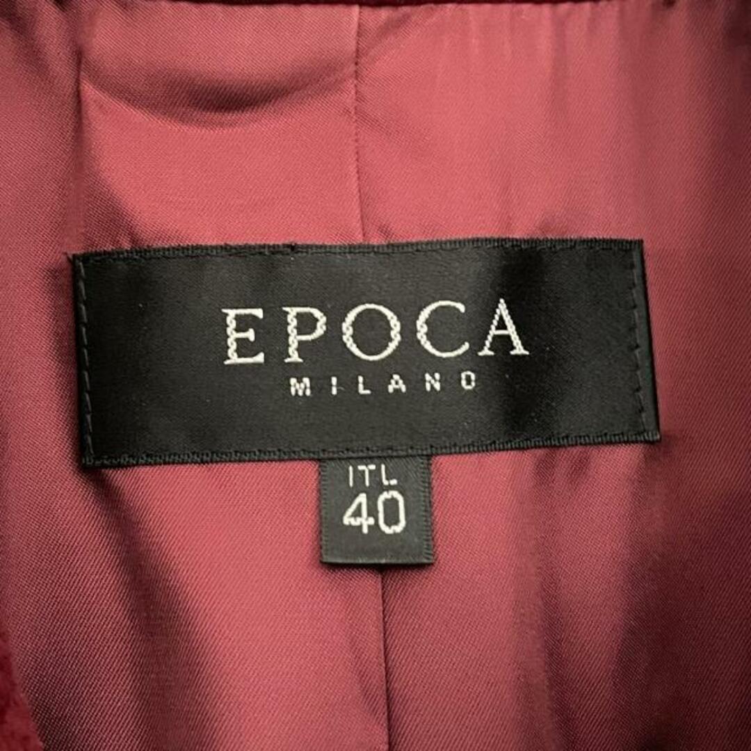 EPOCA(エポカ)のエポカ コート サイズITL 40 レディース - レディースのジャケット/アウター(その他)の商品写真