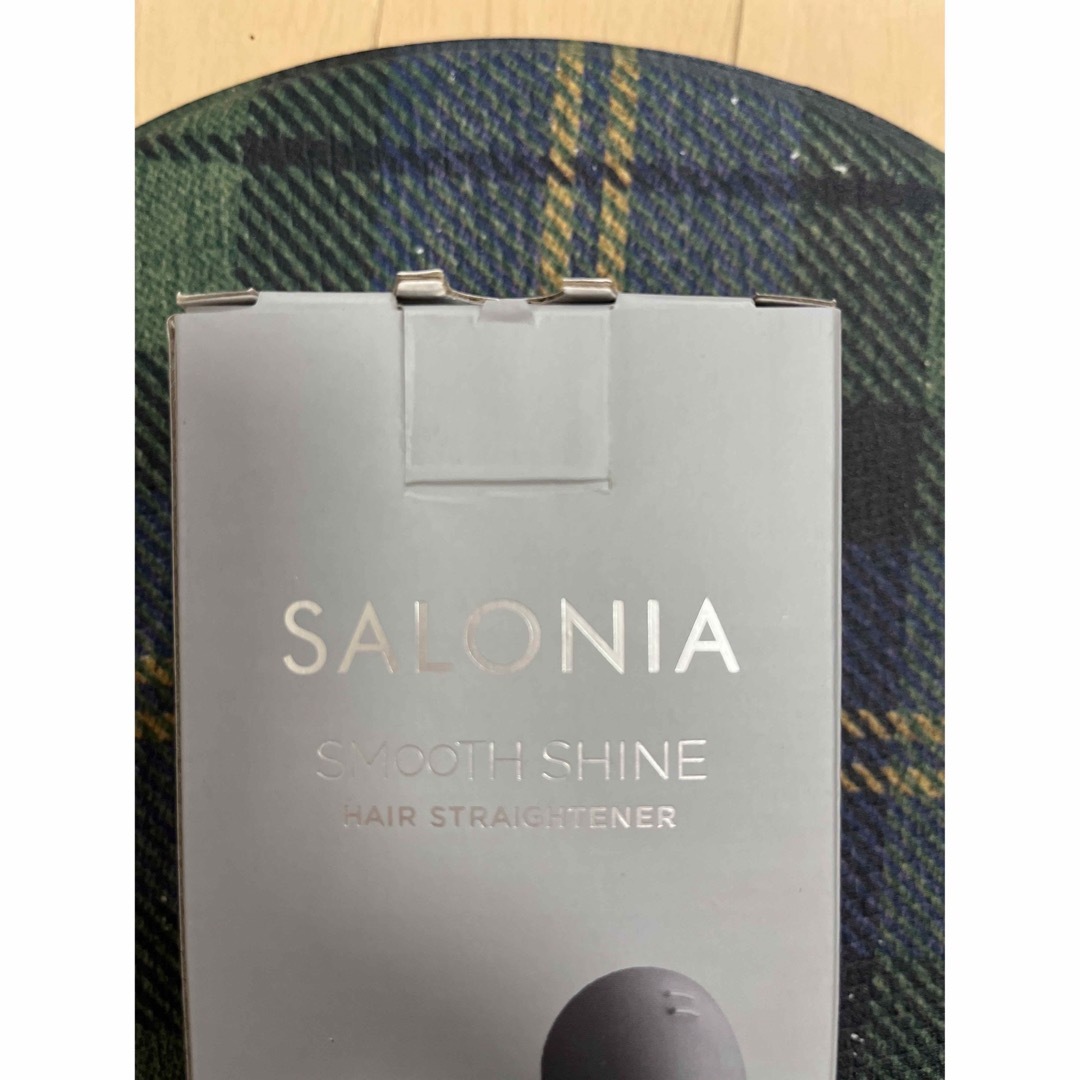 SALONIA SMOOTH SHINE HAIR ストレートヘアアイロン スマホ/家電/カメラの美容/健康(ヘアアイロン)の商品写真