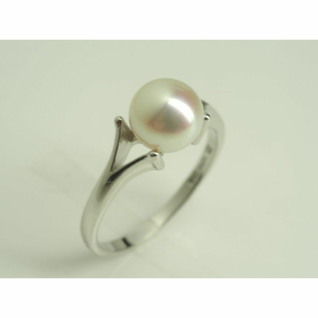 ◆MIKIMOTO　ミキモト　極上良質天然アコヤ本真珠ダイヤモンドリング　指輪