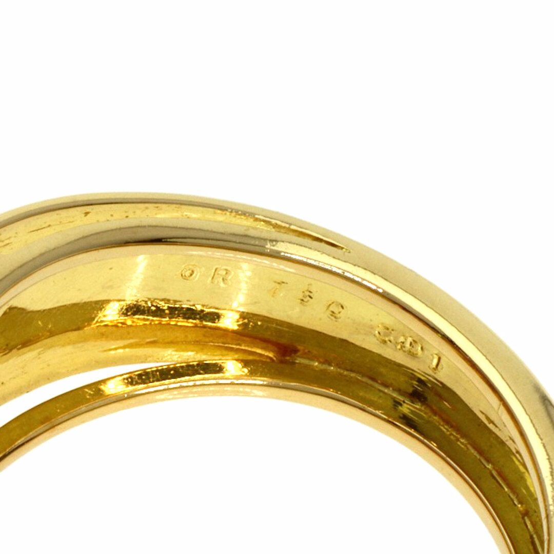 Christian Dior(クリスチャンディオール)のCHRISTIAN DIOR ベルトデザイン ダイヤモンド リング・指輪 K18YG レディース レディースのアクセサリー(リング(指輪))の商品写真