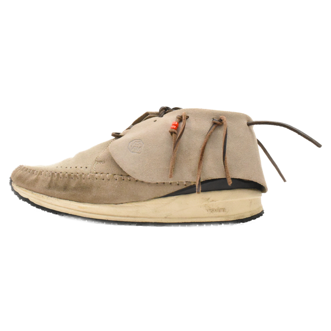 VISVIM(ヴィスヴィム)のVISVIM ヴィスヴィム FBT VEG SUEDE スエードレザー ローカットモカシンシューズ ベージュ US9.5cm/27.5cm メンズの靴/シューズ(スニーカー)の商品写真