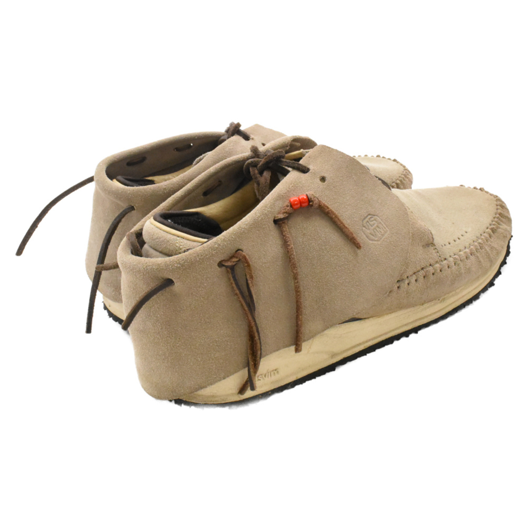 VISVIM(ヴィスヴィム)のVISVIM ヴィスヴィム FBT VEG SUEDE スエードレザー ローカットモカシンシューズ ベージュ US9.5cm/27.5cm メンズの靴/シューズ(スニーカー)の商品写真