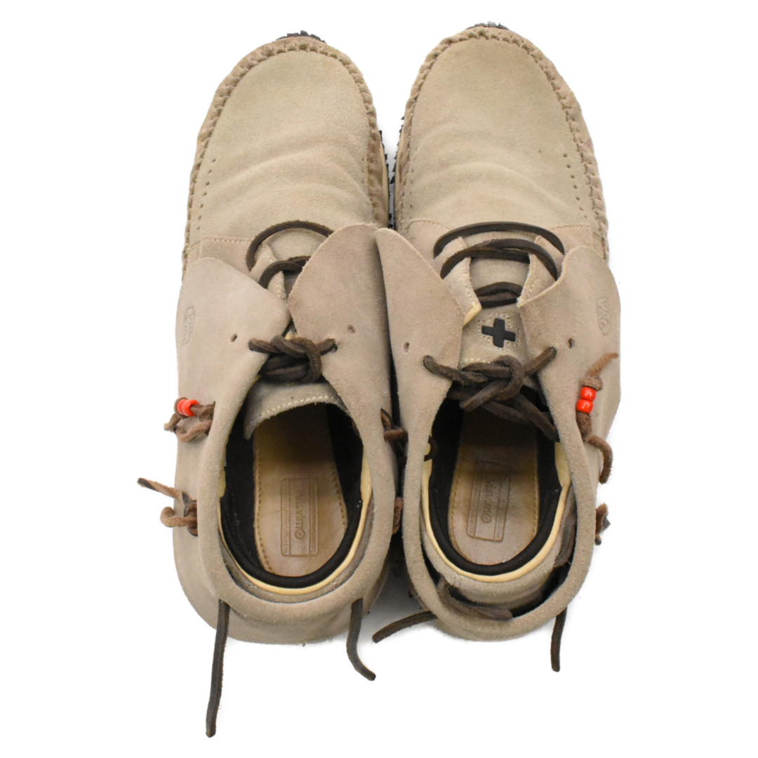 VISVIM(ヴィスヴィム)のVISVIM ヴィスヴィム FBT VEG SUEDE スエードレザー ローカットモカシンシューズ ベージュ US9.5cm/27.5cm メンズの靴/シューズ(スニーカー)の商品写真