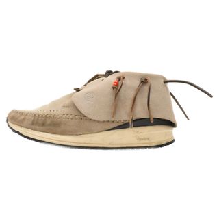 ヴィスヴィム(VISVIM)のVISVIM ヴィスヴィム FBT VEG SUEDE スエードレザー ローカットモカシンシューズ ベージュ US9.5cm/27.5cm(スニーカー)