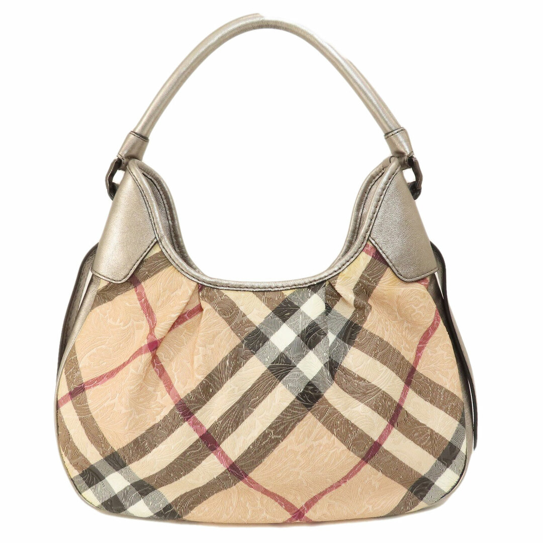 BURBERRY - BURBERRY ノバチェック フラワーエンボス BURBERRY - BURBERRY ノバチェック フラワーエンボス