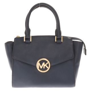 マイケルコース(Michael Kors)のMICHAEL KORS マイケルコース ハドソンミディアム サッチェル 2WAY ショルダーバッグ ハンドバッグ ネイビー(ハンドバッグ)