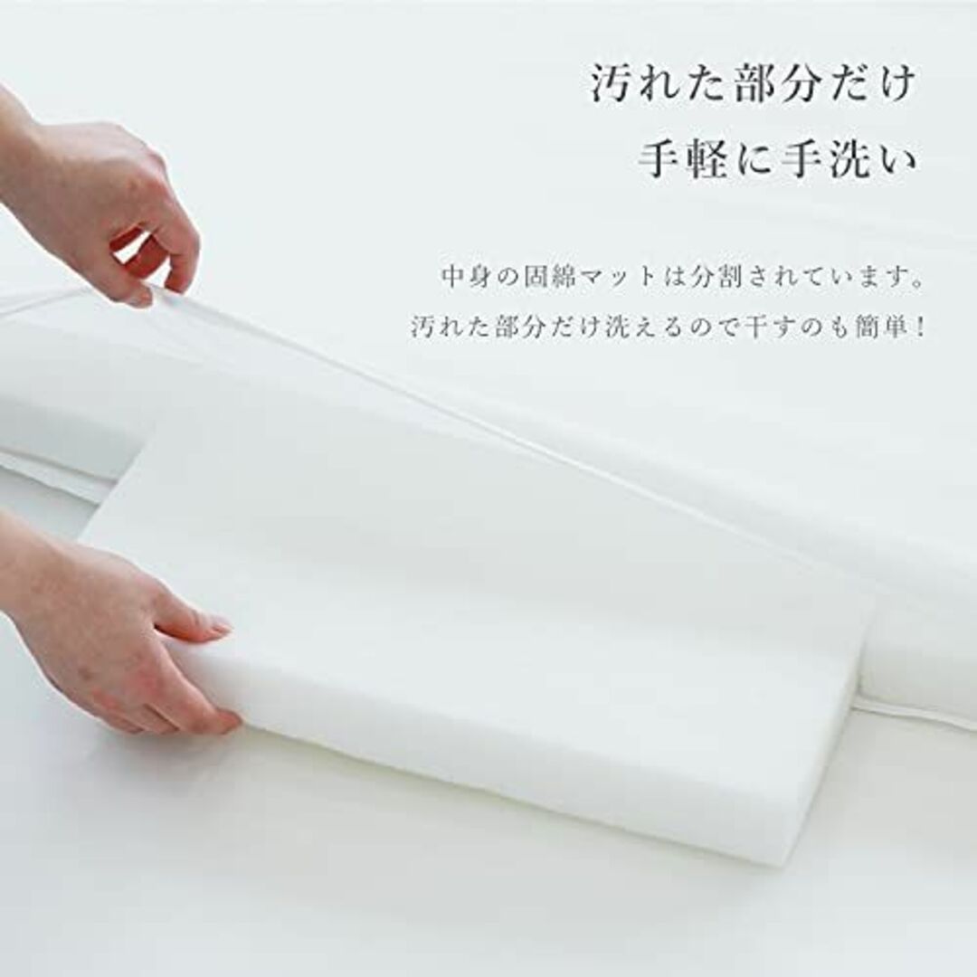 SANDESICA サンデシカ ベビー 敷ふとん 固綿マット レギュラーサイズ( キッズ/ベビー/マタニティの寝具/家具(ベビー布団)の商品写真