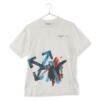 オフホワイト(OFF-WHITE)のOFF-WHITE オフホワイト 20SS プリントTシャツ 半袖スウェットトレーナー ホワイト OWAA072R20H84128 レディース(トレーナー/スウェット)