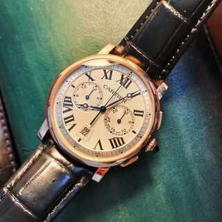 カルティエ(Cartier)の超破格‼ カルティエ ロトンド クロノ 18K PG RG(腕時計(アナログ))