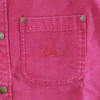 Supreme - SUPREME シュプリーム 19AW script canvas snap shirt Supreme - SUPREME シュプリーム 19AW script canvas snap shirt