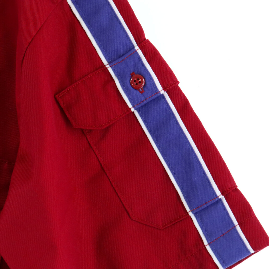 Supreme(シュプリーム)のSUPREME シュプリーム 22SS×Dickies Stripe S/S Work Shirt ディッキーズ 半袖ワークシャツ ボルドー メンズのトップス(シャツ)の商品写真