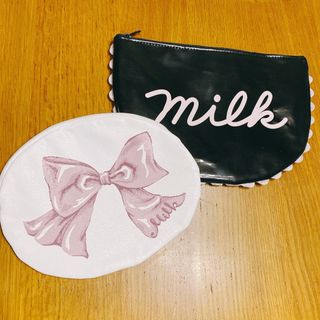 ミルク(MILK)のMILK ノベルティポーチ2点(ポーチ)