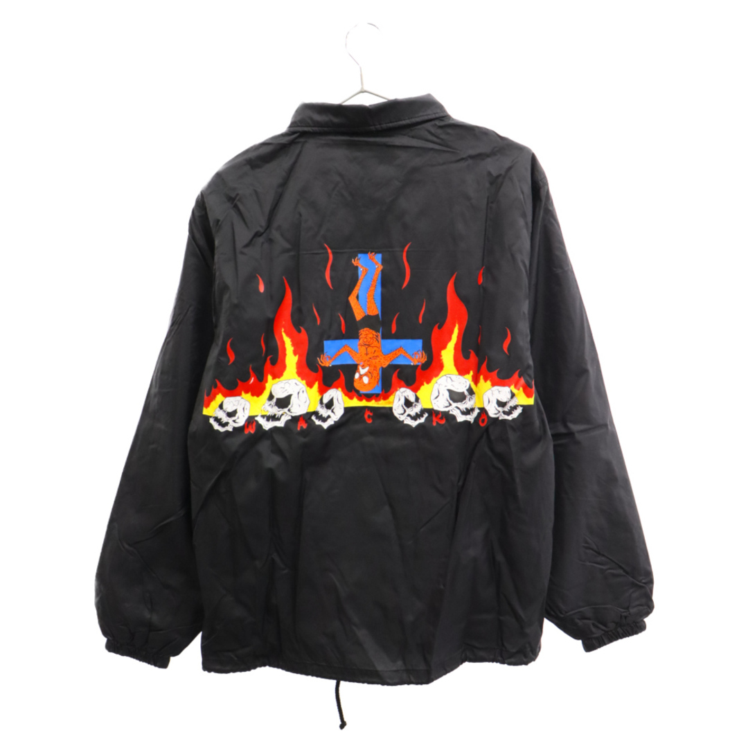 WACKO MARIA ワコマリア 24SS NECKFACE / COACH JACKET ネックフェイス コーチジャケット ブラック |  フリマアプリ ラクマ