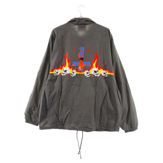 WACKO MARIA - WACKO MARIA ワコマリア 24SS NECKFACE / COACH JACKET ネックフェイス コーチジャケット グレー