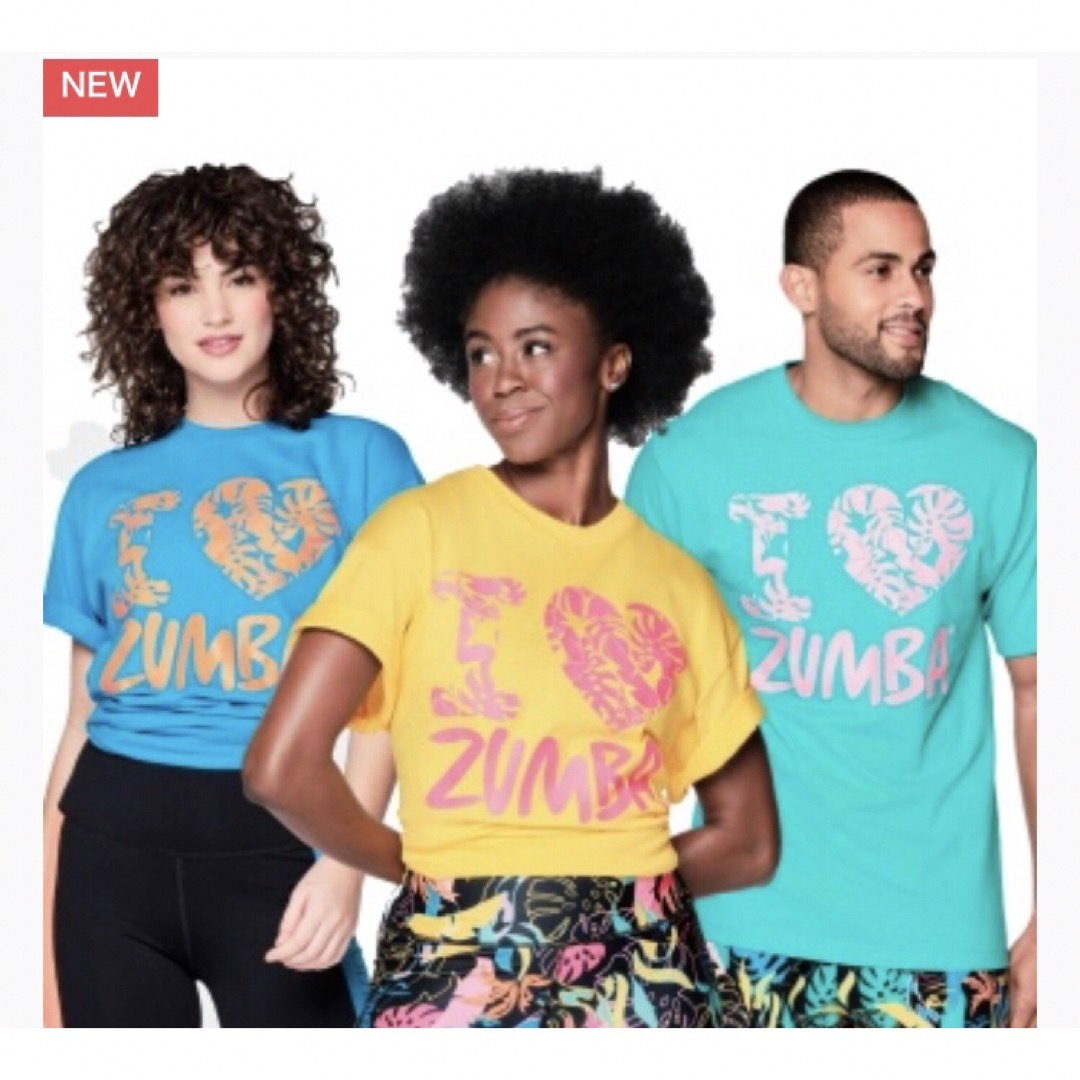 Zumba(ズンバ)のズンバTシャツ　FREE サイズ　ミントグリーン レディースのトップス(Tシャツ(半袖/袖なし))の商品写真