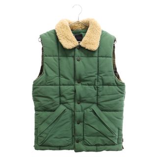 NEIGHBORHOOD - NEIGHBORHOOD ネイバーフッド Hunt Mountain / CN-Vest ハントマウンテン 襟ボア 中綿ベスト グリーン IPNH-JK-04