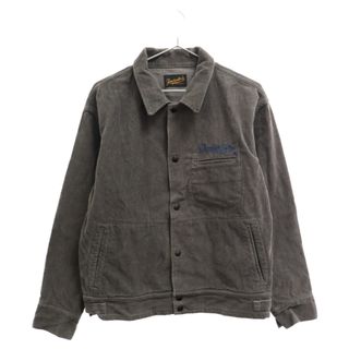 TENDERLOIN テンダーロイン T-CORDUROY JKT ロゴ刺繍 スナップフロント コーデュロイ ジャケット カーキ