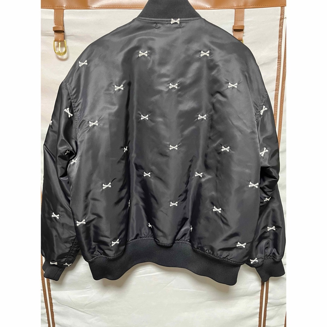 wtaps team jacket ブラックM クロスボーン 22SS wtaps team jacket ブラックM クロスボーン 22SS