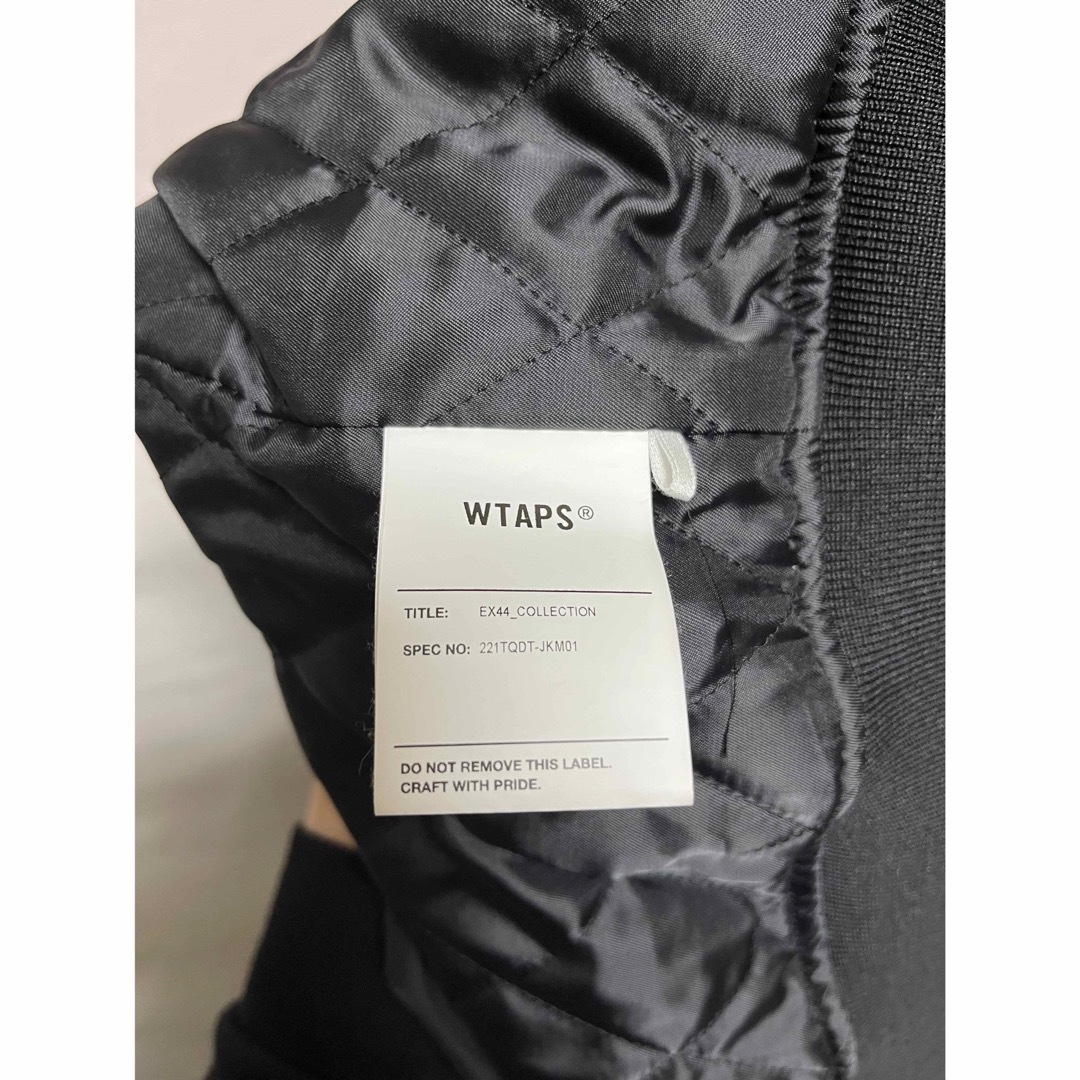 wtaps team jacket ブラックM クロスボーン 22SS wtaps team jacket ブラックM クロスボーン 22SS