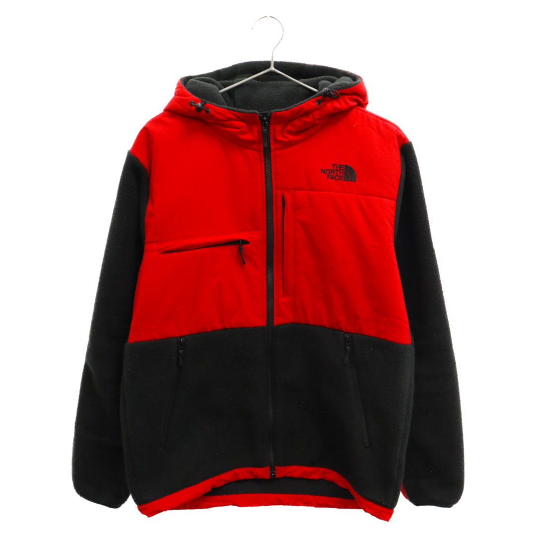 THE NORTH FACE(ザノースフェイス)のTHE NORTH FACE ザノースフェイス DENALI HOODIE デナリフーディブルゾン ジャケット ブラック/レッド NA71952 メンズのジャケット/アウター(フライトジャケット)の商品写真