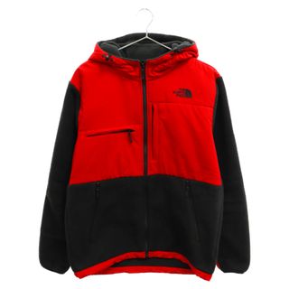 ザノースフェイス(THE NORTH FACE)のTHE NORTH FACE ザノースフェイス DENALI HOODIE デナリフーディブルゾン ジャケット ブラック/レッド NA71952(フライトジャケット)