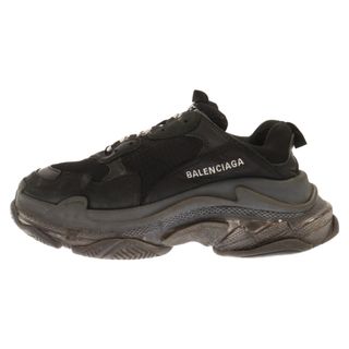 バレンシアガ(Balenciaga)のBALENCIAGA バレンシアガ TRIPLE S LOW TOP トリプルエス ローカットスニーカー クリアソール ブラック 544351(スニーカー)