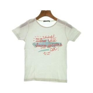 ボンポワン(Bonpoint)のbonpoint ボンポワン Tシャツ・カットソー -(110cm位) 白 【古着】【中古】(Tシャツ/カットソー)