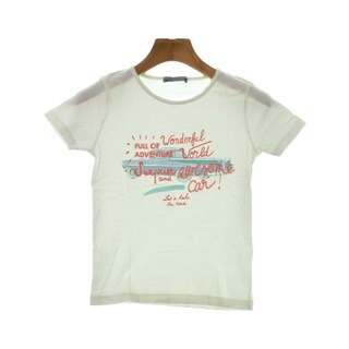 ボンポワン(Bonpoint)のbonpoint ボンポワン Tシャツ・カットソー -(110cm位) 白 【古着】【中古】(Tシャツ/カットソー)