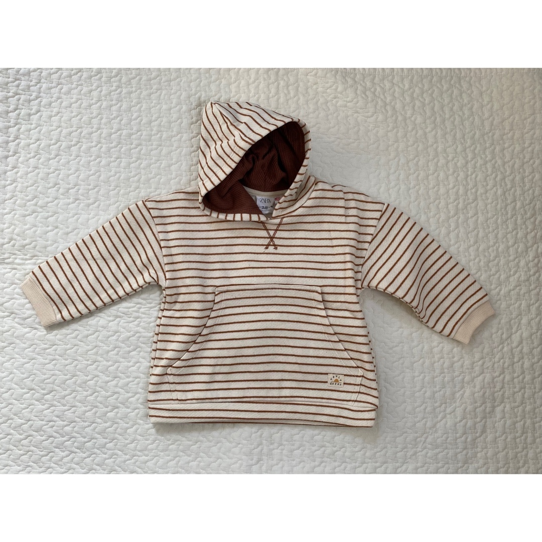 ZARA KIDS(ザラキッズ)のザラ　ZARA ザラベビー　パーカー　トレーナー キッズ/ベビー/マタニティのキッズ服男の子用(90cm~)(その他)の商品写真