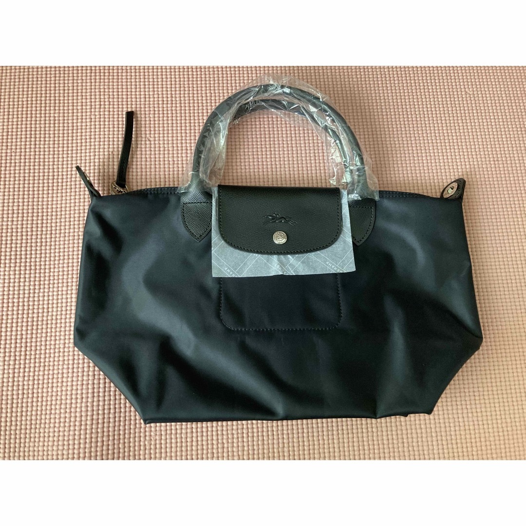 LONGCHAMP(ロンシャン)の新品　ロンシャン ルプリアージュ　ネオ　トップハンドルバッグ M ブラック レディースのバッグ(トートバッグ)の商品写真