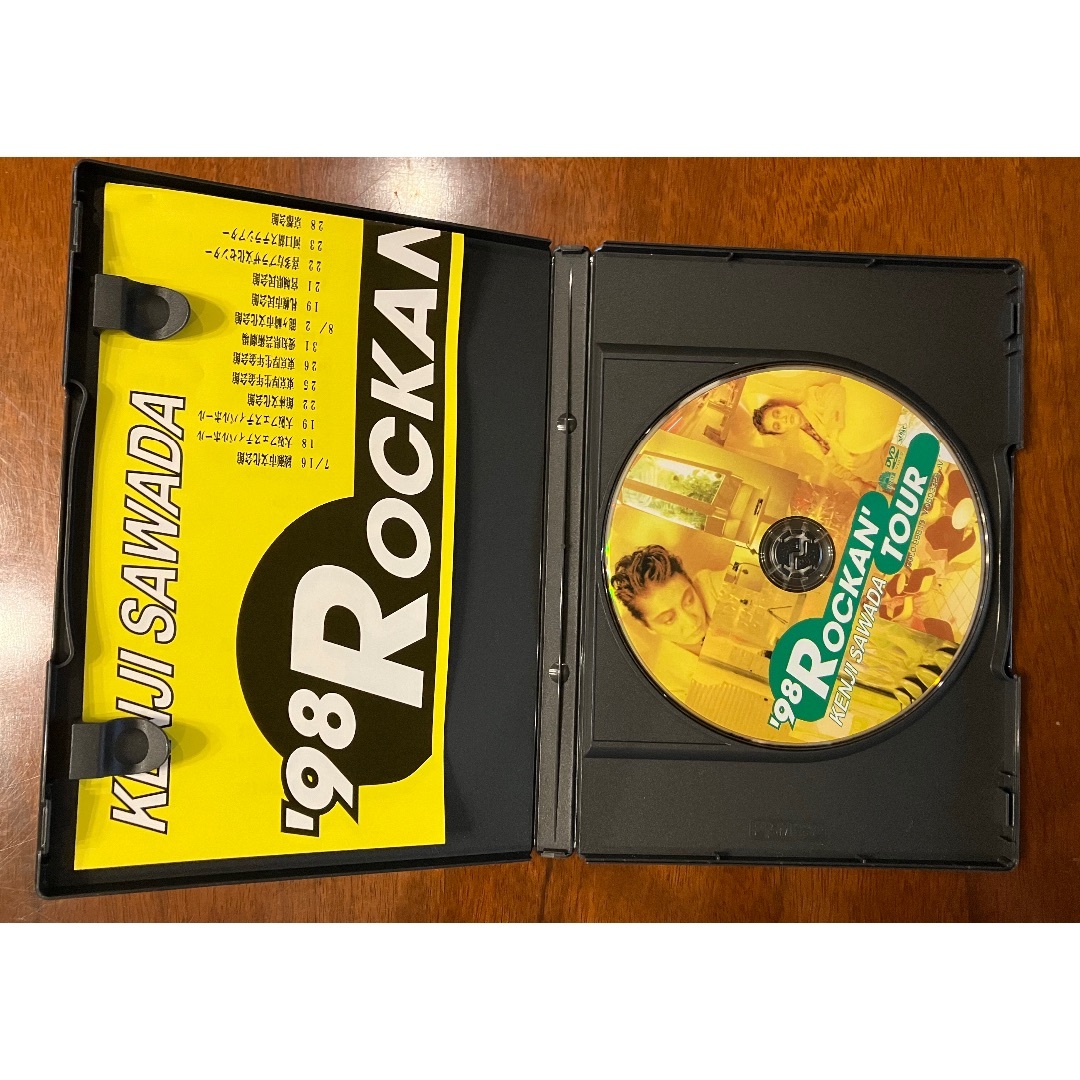 沢田研二DVD 1998 ROCKAN'TOUR