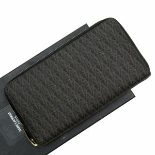 サンローラン(Saint Laurent)のサンローラン SAINT LAURENT ラウンドファスナー長財布 レザー ブラック系 メンズ 344076 送料無料【中古】 g3951a(長財布)