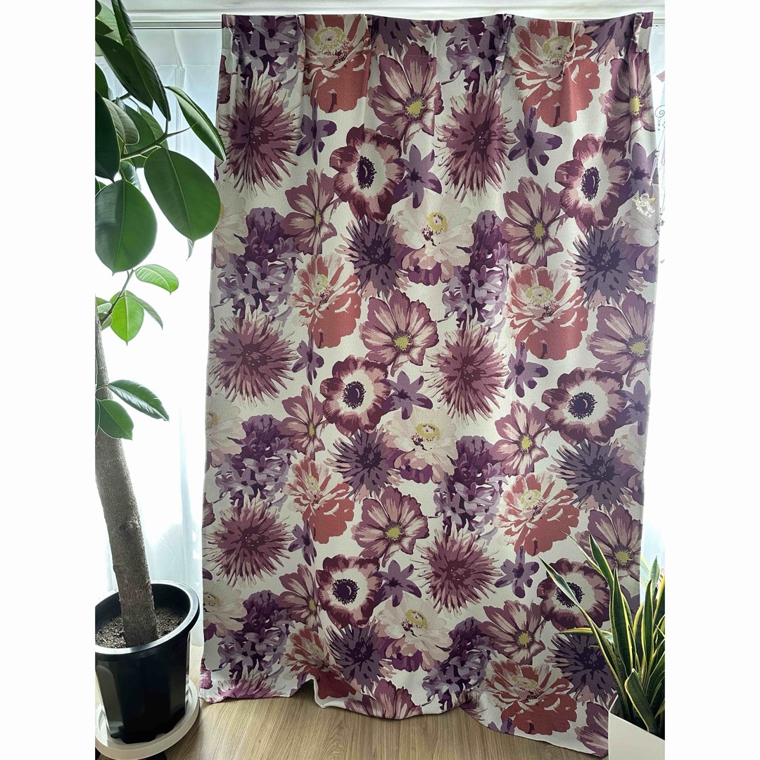 Rady エレガンスフラワーカーテン 100×200 カーテン/ブラインド Rady エレガンスフラワーカーテン 100×200 カーテン/ブラインド
