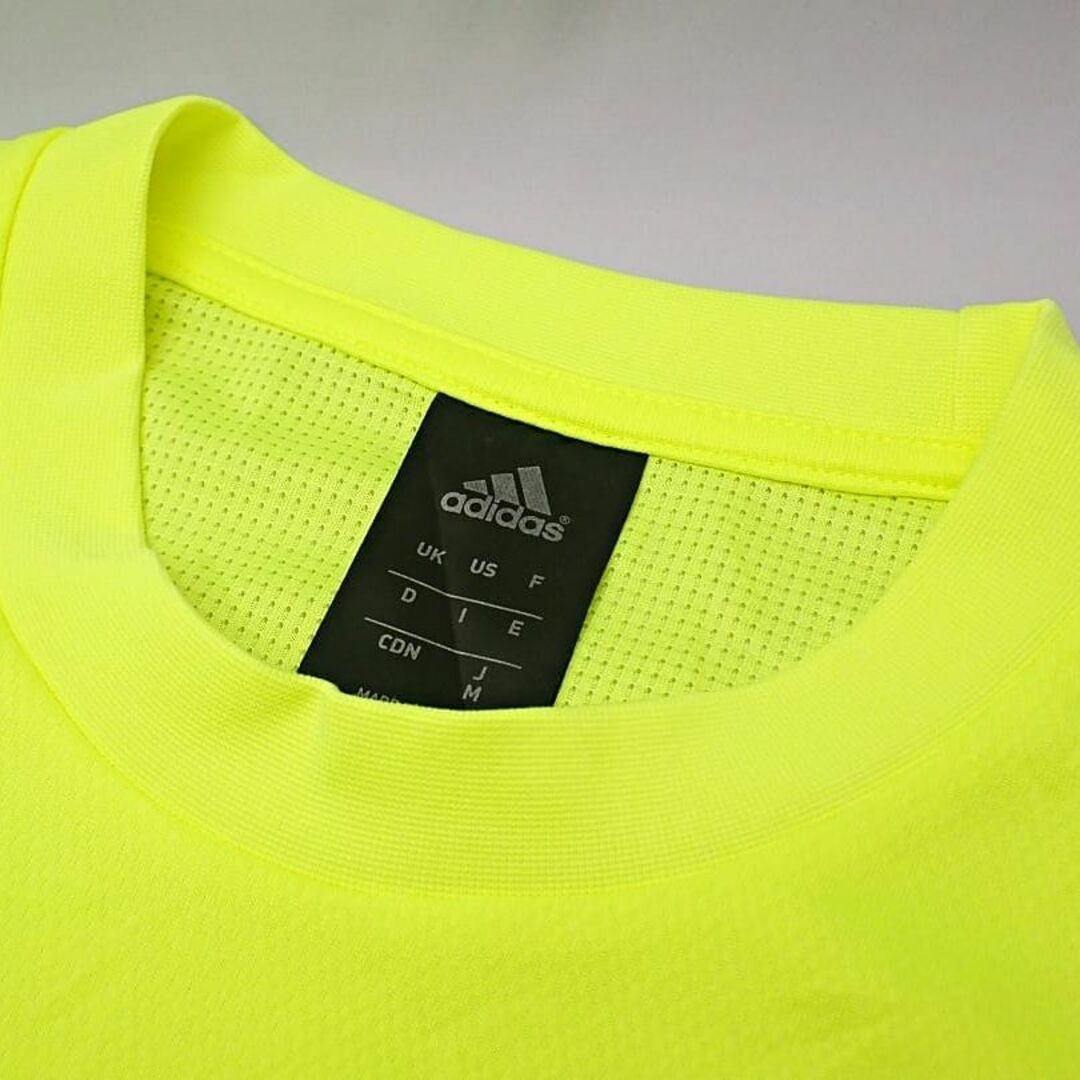 adidas(アディダス)のADIDAS アディダス Tシャツ AH8615 クライマ ULグラフィック 半袖 メンズ M ソーラーイエロー 中古B 【送料無料】 A-8350【質屋出品】 メンズのトップス(Tシャツ/カットソー(半袖/袖なし))の商品写真