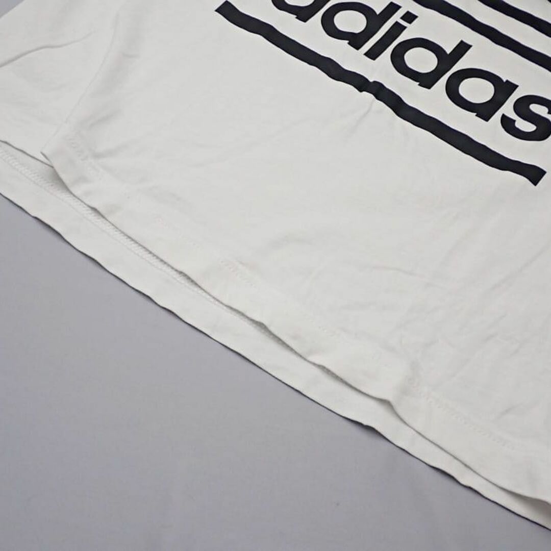 adidas(アディダス)のADIDAS CELEBRATE THE 90S アディダス Tシャツ 半袖 EI5619 メンズM ホワイト 中古B 【送料無料】 A-8353【質屋出品】 メンズのトップス(Tシャツ/カットソー(半袖/袖なし))の商品写真