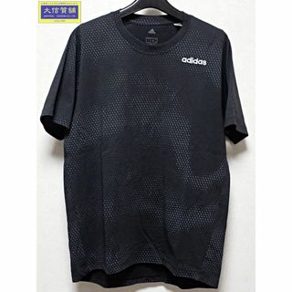 アディダス(adidas)のADIDAS FREELIFT GRAPHIC TECH アディダス 半袖Tシャツ DU5234 メンズO ブラック 中古B 【送料無料】 A-8355【質屋出品】(Tシャツ/カットソー(半袖/袖なし))