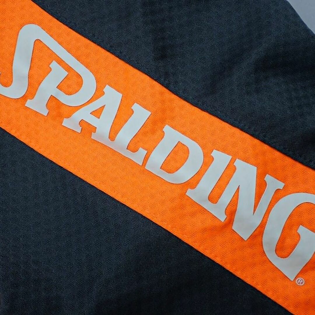 SPALDING(スポルディング)のSPALDING スポルディング ハーフパンツ メンズM グレーｘオレンジ 中古B 【送料無料】 A-8377【質屋出品】 メンズのパンツ(ショートパンツ)の商品写真