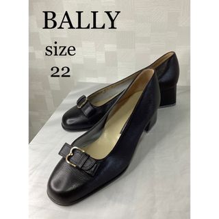 バリー(Bally)のBALLY    バリー　ブラック　レザーパンプス(ハイヒール/パンプス)