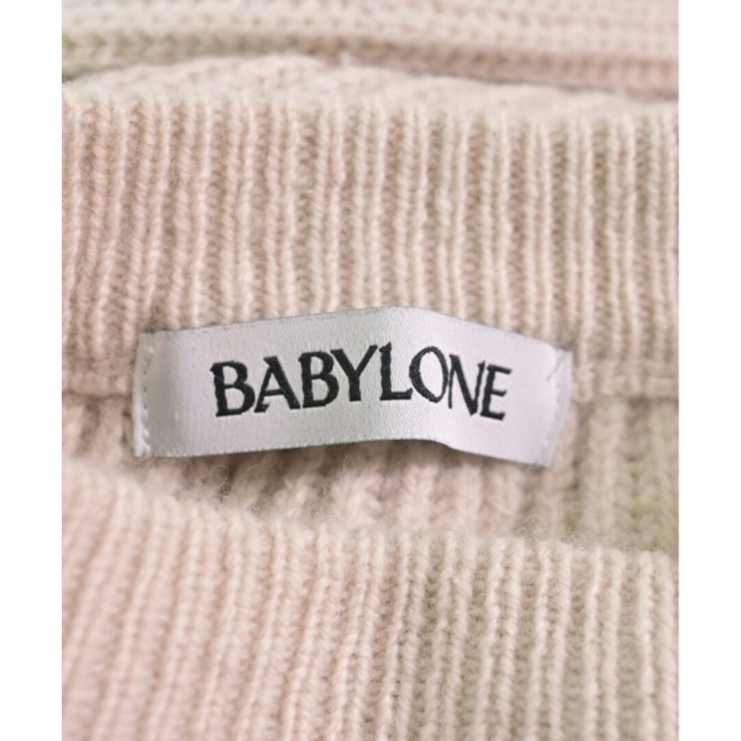 BABYLONE(バビロン)のBABYLONE バビロン ワンピース F ベージュ 【古着】【中古】 レディースのワンピース(ひざ丈ワンピース)の商品写真