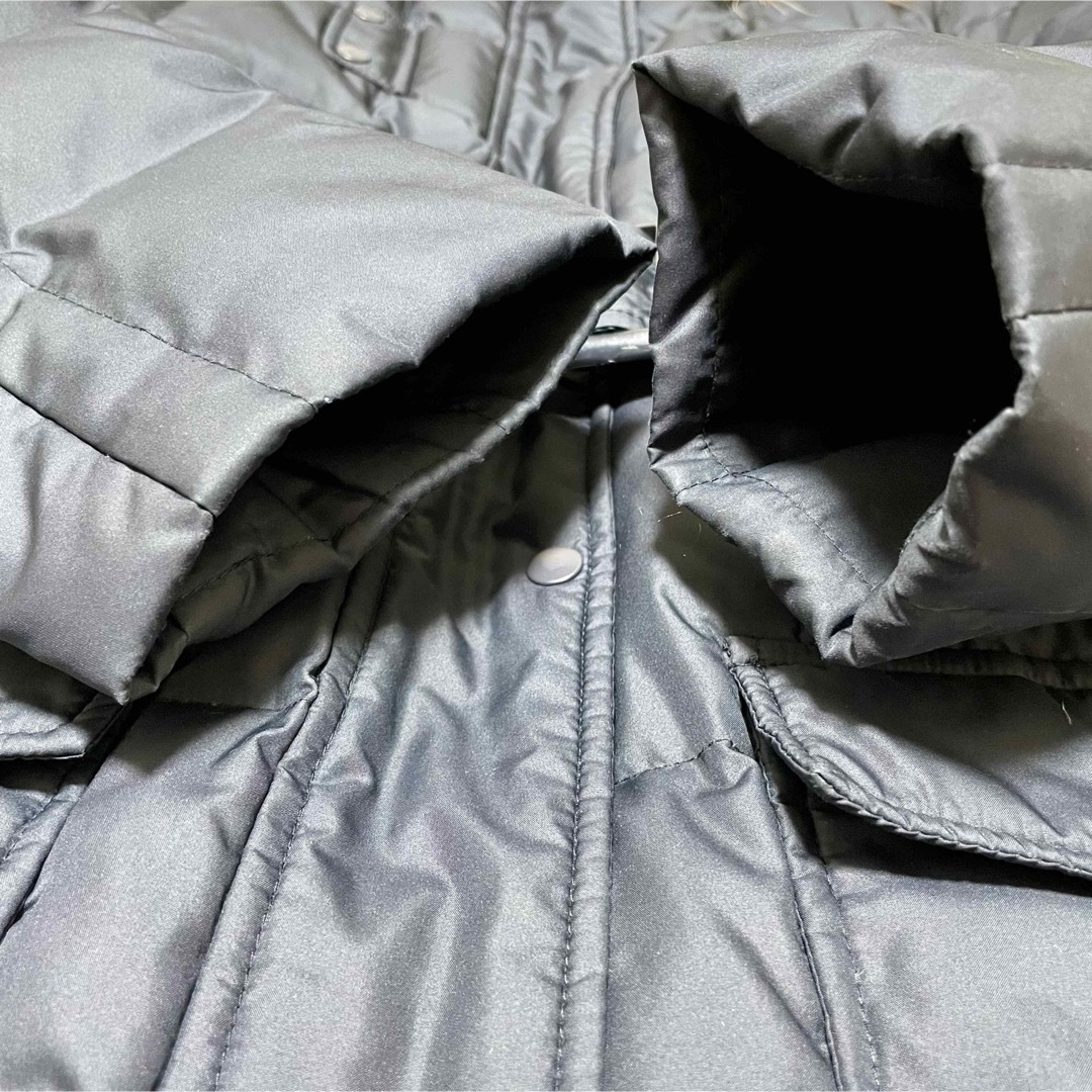 New Balance(ニューバランス)の美品⭐️ニューバランス ダウンコート Aライン ラクーンファー メイビー M レディースのジャケット/アウター(ダウンコート)の商品写真