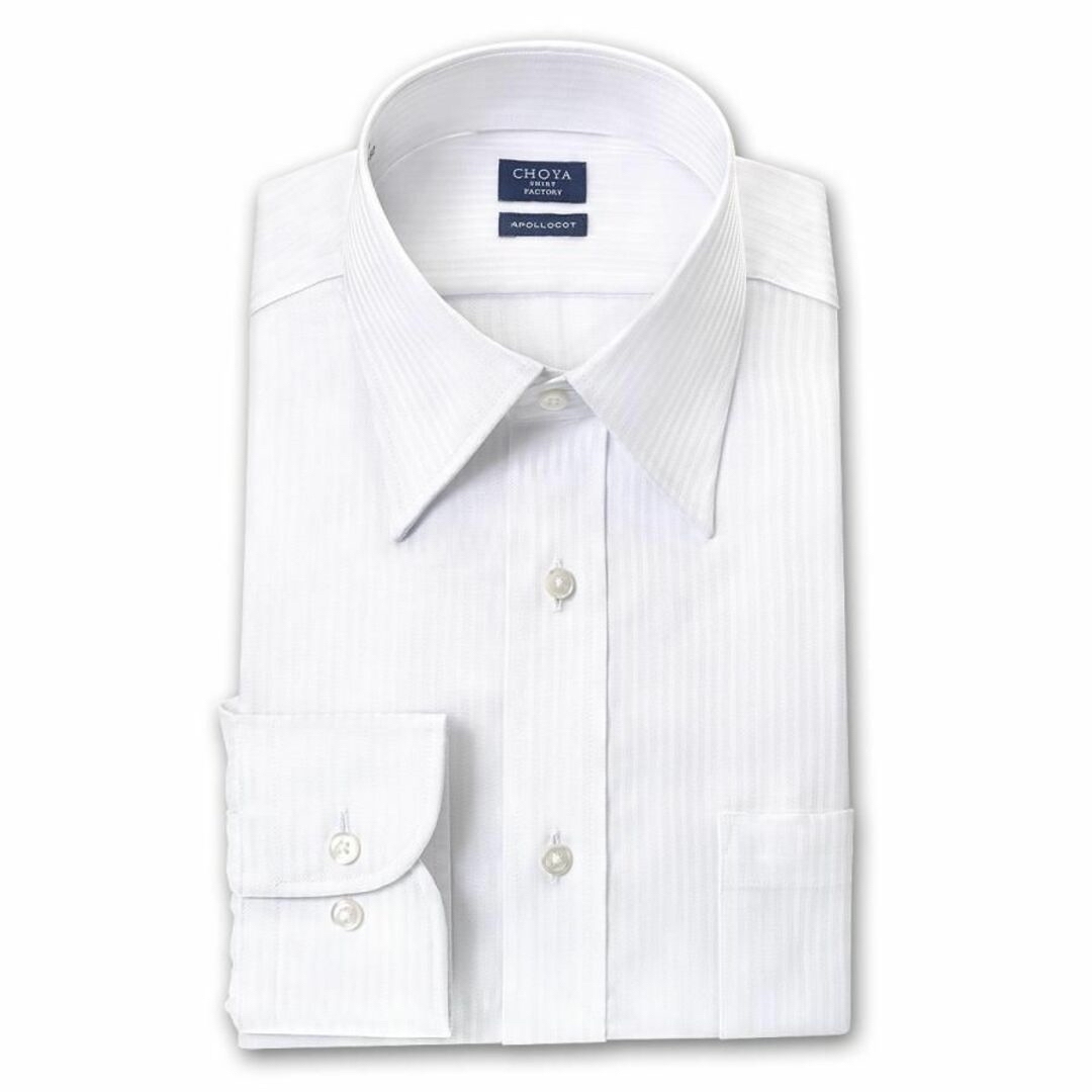 CHOYA SHIRT(チョーヤシャツ)のM547新品CHOYA長袖ワイシャツ綿100％ 41-78￥9790形態安定 メンズのトップス(シャツ)の商品写真