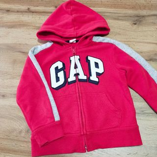 ベビーギャップ(babyGAP)のGAP レッドパーカー 110(ジャケット/上着)