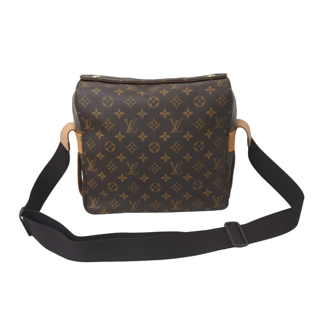 開閉式LOUIS VUITTON ルイヴィトン ショルダーバッグ ナヴィグリオ M50205 モノグラム ブラウン 美品  59354