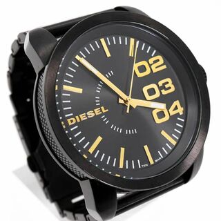 ディーゼル(DIESEL)の《一点物》DIESEL 腕時計 ブラック メンズ ビッグフェイス クォーツ n(腕時計(アナログ))
