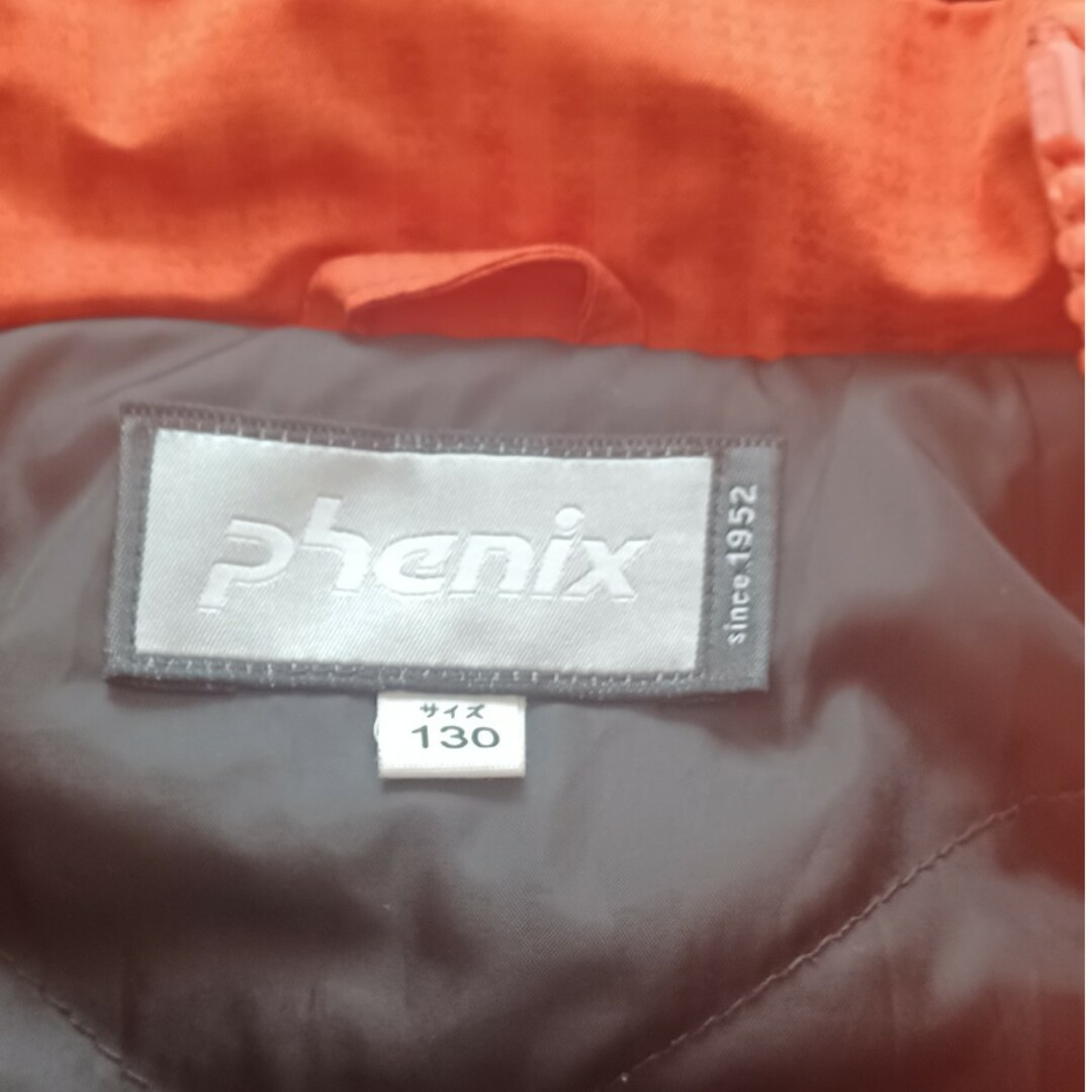phenix(フェニックス)のフェニックススキーウェア130サイズ キッズ/ベビー/マタニティのキッズ服男の子用(90cm~)(その他)の商品写真